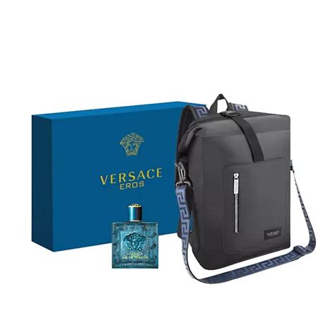 versace l'homme aftershave|versace men's perfume with backpack.